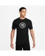 T-shirt de football Homme M NK TEE TOTAL 90 2 Noir