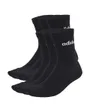Chaussette Unisexe C LIN CREW 6P Noir