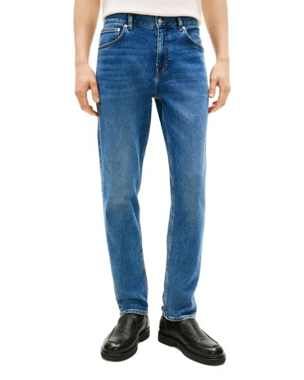 Jean Homme STRAIGHT DENTON STR Bleu Indigo