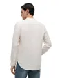 Chemise Homme Pin Stripe Linen Mao