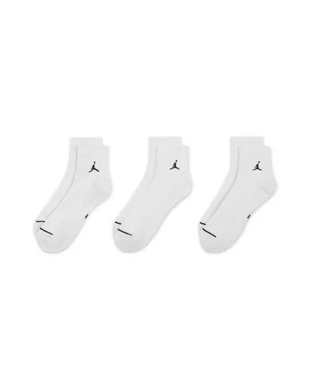 Lot de 3 paires de chaussettes U J ED CUSH POLY ANKLE 3PR 144 Blanc