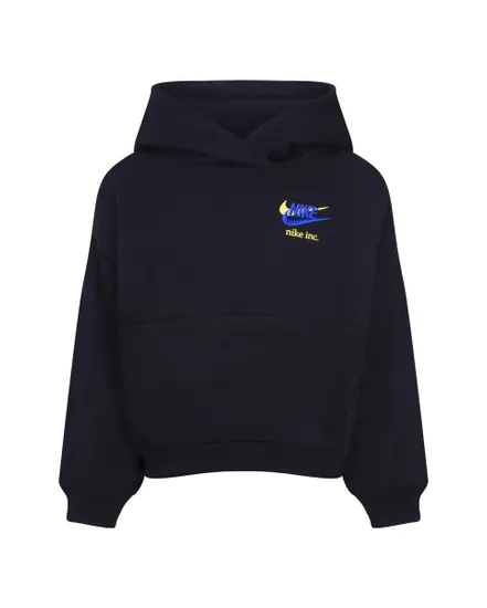 Sweat à capuche manches longues Enfant N NSW HBR ICON FLC PO Noir