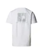 T-shirt Homme M SS REFLECTIVE BOX NSE TEE Blanc