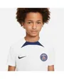 Maillot de football Enfant plus âgé PSG Y NK DF STRK SS TOP K KS Blanc