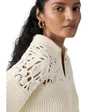 Polo Femme Bianca Crochet