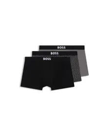 Lot de 3 boxers Homme TRUNK 3P BOSS ONE D Multicolore