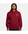 Sweat à capuche Homme M NK CLUB BB PO HOODIE Rouge