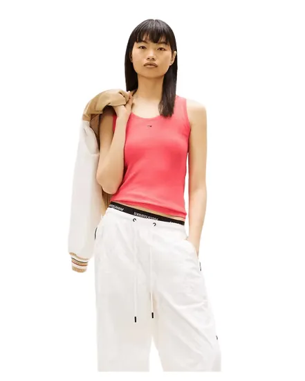 Débardeur Côtes Femme Tropical Blush Tommy Jeans