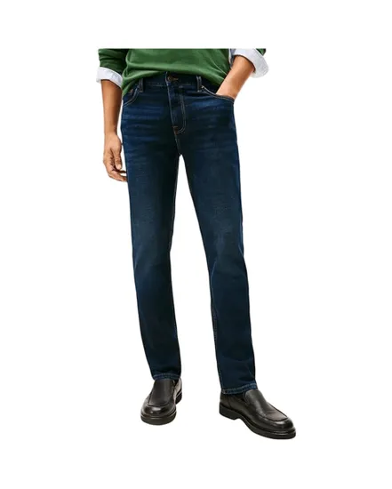 Jean Homme STRAIGHT DENTON STR Bleu Foncé