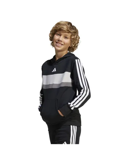 Sweat à capuche Enfant J 3S TIB FL HD Noir