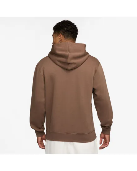 Sweat à capuche Homme M J BRKLN FLC PO Marron