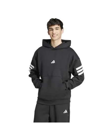 Sweat à capuche Homme M FI 3S HD Noir