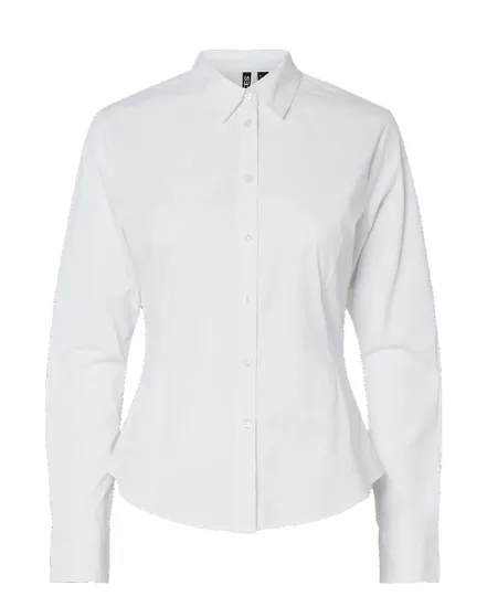 Chemise Femme PCSUSSI LS SHIRT WVN NOOS