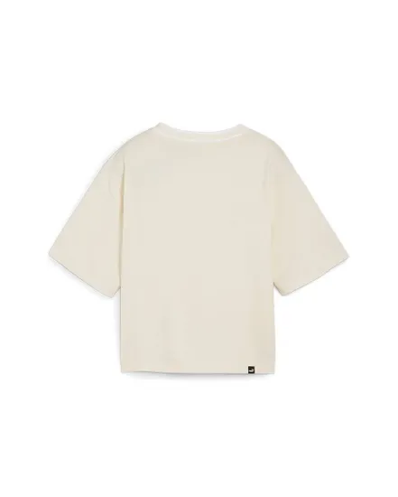 T-shirt manches courtes Femme W SQUAD GRAF TEE Beige