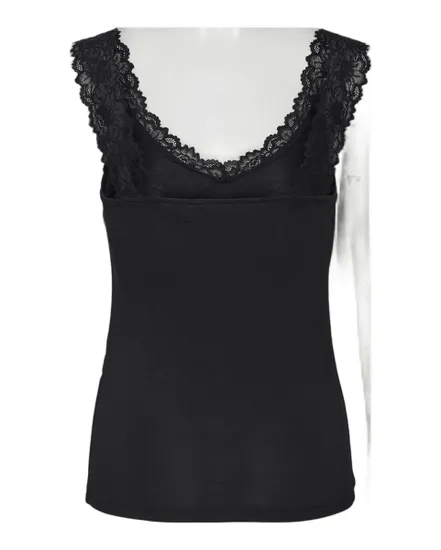 Débardeur Femme VMROSA SL TOP JRS NOOS Noir