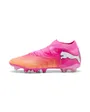 Crampons de football Unisexe FUTURE 9 PRO FG/AG Rose