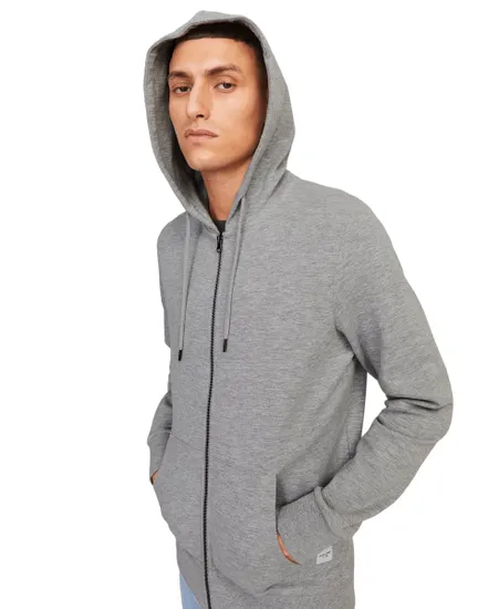 Sweat Capuche Homme JJEBasic Zip Hood Noos