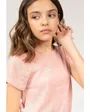 T-shirt manches courtes Enfant GLITTER TO G Rose