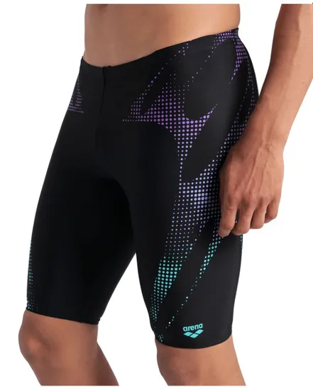 Short de bain Homme MEN S ARENA SPIDER WEB SWIM JAMMER Noir