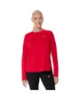 T-shirt manches longues Femme ASICS CORE LS TOP Rouge