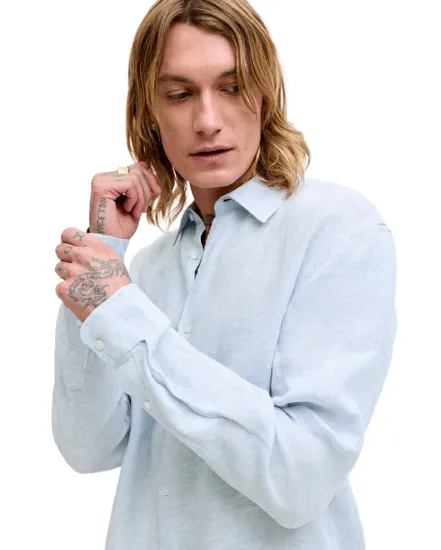 Chemise Homme JPRBLALAWRENCE Linen Shirt