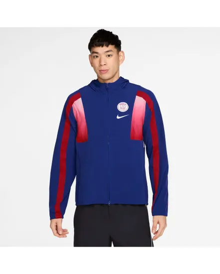 Veste à capuche Homme PSG M NK DF ENERGY JKT W TA Bleu