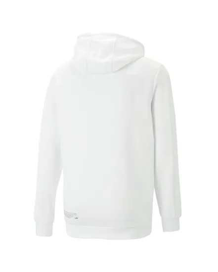 Sweat a capuche manches longues Homme FD MAPF1 SDS HDY Blanc
