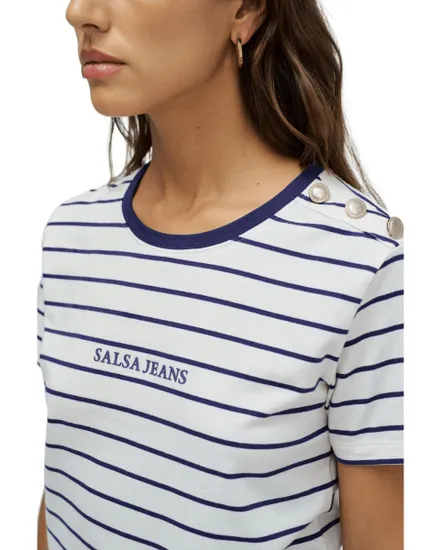 T-Shirt Femme Stripes Branding