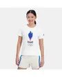 TEE-SHIRT VILLAGE FEMME EQUIPE DE FRANCE OLYMPIQUE Blanc