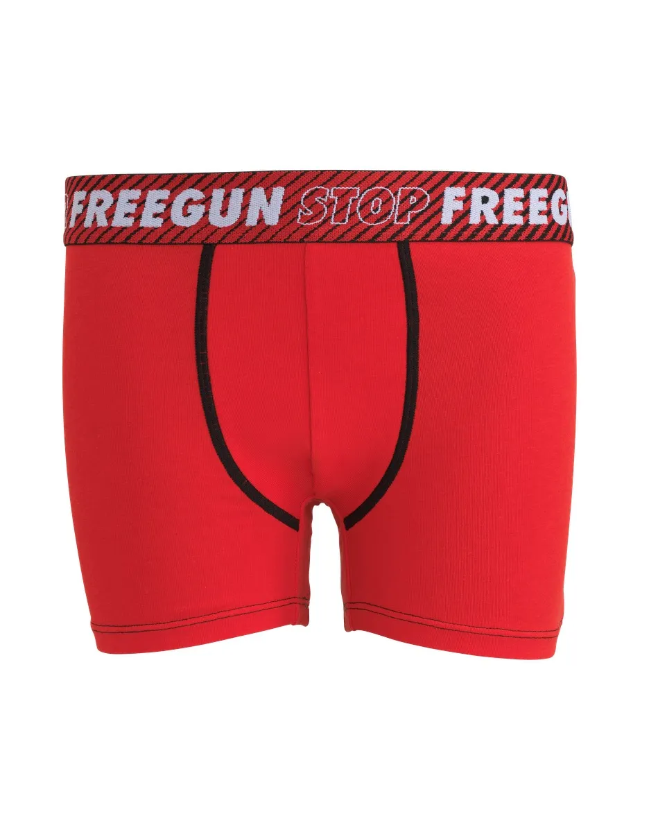 FREEGUN Jungen Mystery Pack Unterwäsche – 3er-Set Boxershorts, Unterschiedliche Designs, Aus Mikrofaser