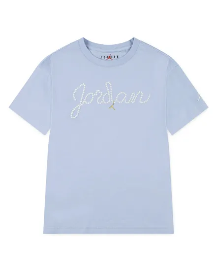 T-shirt Fille JDG W PEARL JORDAN SS TEE Bleu