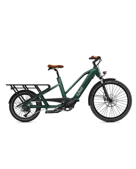 Vélo électrique cargo EQUO 4.1 iPA432 Vert Emeraude