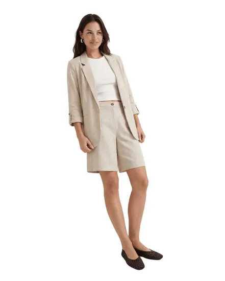 Blazer Femme VMJESMILO 3/4 LOOSE BLAZER WVN NOOS