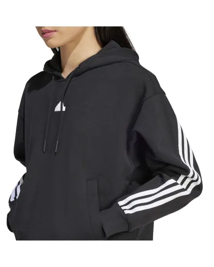 Sweat à capuche Femme W FI 3S OH HD Noir