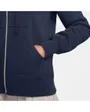 Sweat zip à capuche Femme W NSW PHNX FLC STD FZ HDY Bleu