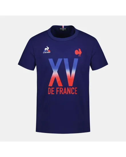 T-shirt Enfant FFR FANWEAR TEE SS N2 Bleu