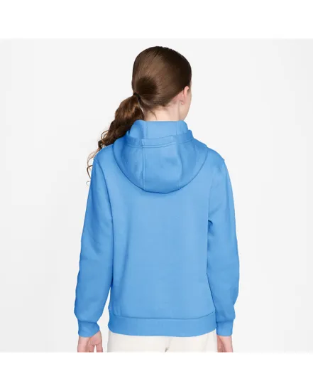 Sweat à capuche Garçon K NSW CLUB FLC HDY LBR Bleu