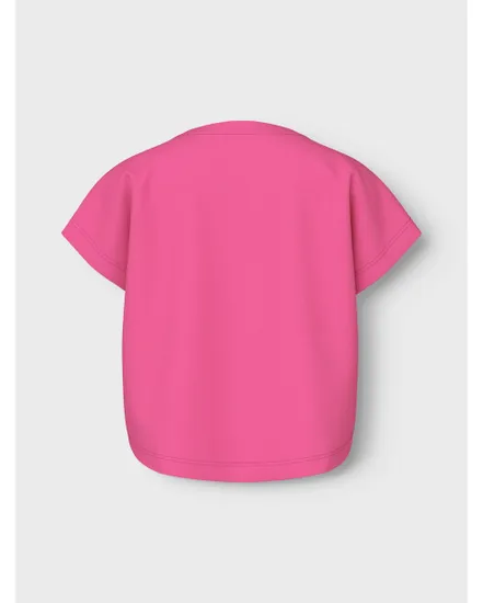 T-shirt manches courtes Enfant NKFVILMA CAPSL CROP TOP F1 NOOS Violet