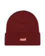 Beanie Homme Femme Rouge Batwing