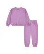 Ensemble de survetement Jeune enfant NKN E1D1 GFX FT CREW SET Rose