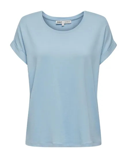 T-shirt manches courtes Femme ONLMOSTER S/S O-NECK TOP NOOS JRS Bleu