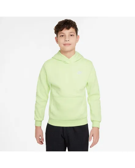 Sweat à capuche Enfant plus agé K NSW CLUB FLC HDY LBR Vert