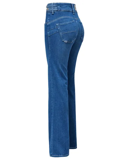 Jean Femme Secret Straight Waist Detail