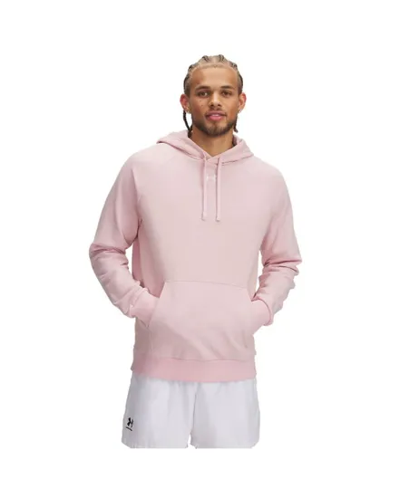 Sweat à capuche Femme UA RIVAL FLEECE HOODIE Rose