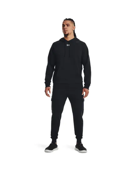 Pantalon de jogging Homme UA RIVAL FLEECE CARGO JOGGER Noir