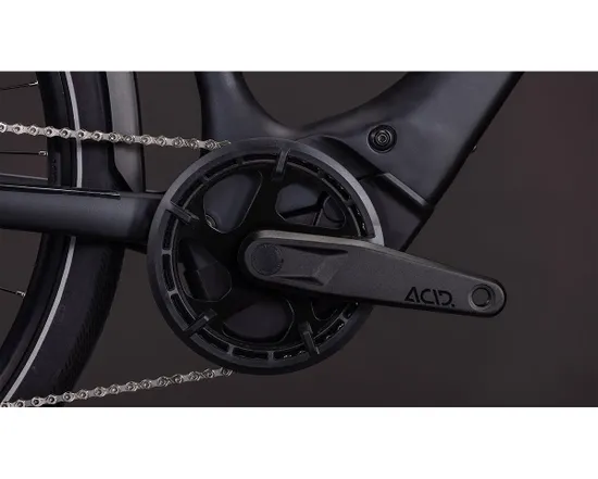 Vélo urbain électrique EDITOR HYBRID PRO 400X FE Charbon