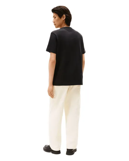 T-shirt col rond Homme HILFIGER STACK GRAPHIC TEE Noir