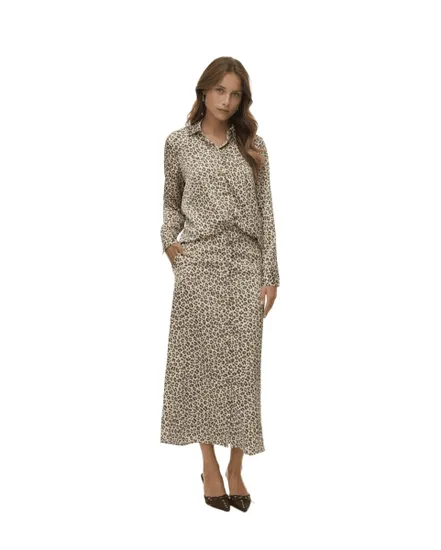 Chemise Femme Vmidalia Imprimé Panthère