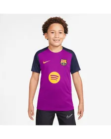 Maillot de foootball Enfant plus agé FCB Y NK DF STRK SS TOP K Violet