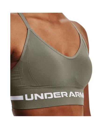 Brassière Femme UA Seamless Low Long Bra Vert